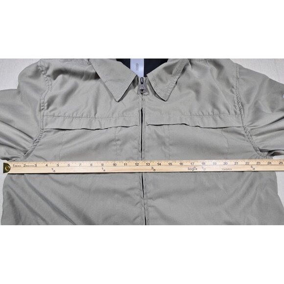 VTG Quicksilver Windbreaker Jacket Men’s XXL Brown Lightweight Full Zip 09/2012 - Picture 10 of 16